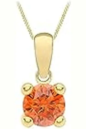 Amazon Collar con Colgante de Piedra Natal de Enero en Oro de 9 Quilates (previamente Amazon Collection)