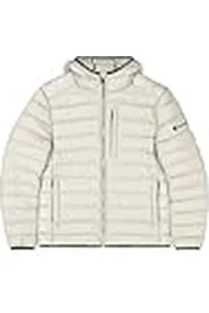 Champion Legacy Outdoor (220340) -WR Light Nylon Cirè 35gr Small Script Logo Hooded Chaqueta, , XS para Hombre