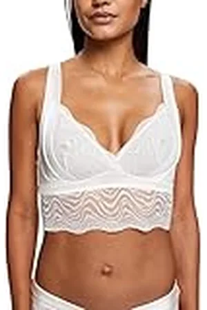 ESPRIT Moving Lace Soft Bra Sujetador, , L para Mujer