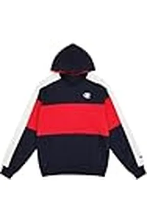 Champion Legacy Retro Sport (220317) -Soft Compact Poly Fleece Color Block Sudadera con Capucha, , L para Hombre