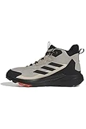 adidas Terrex Anylander Mid Hiking Shoes, Zapatos de Senderismo Hombre, Wonder Beige/Core Black/Semi Impact Orange, 44 EU