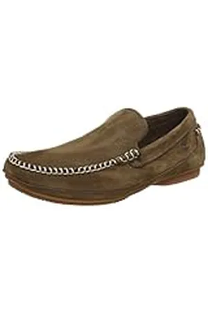 Timberland Moc FTM_EK Auburndale Venetian, Mocasines Hombre, Marrón (Braun (Dark Brown Nubuck), 50