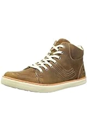 JACK & JONES JJ Trondheim Mid ORG, Zapatillas Altas Hombre, marrón-Braun (Leather Brown.), 44