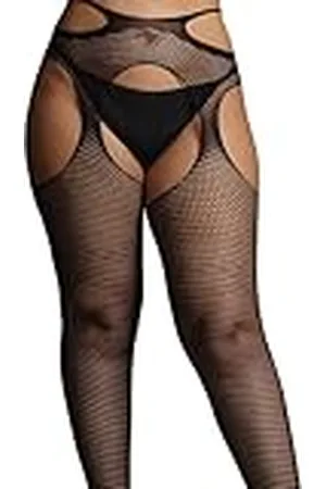 Le Désir Conjunto Lencería Sexy Mujer - Panty con tirantes de cintura