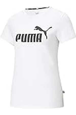 PUMA Ess Logo Tee Camiseta de Deporte, White, XL Mujer