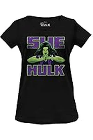 Marvel Woshehuts005 Camiseta, , XXL para Mujer