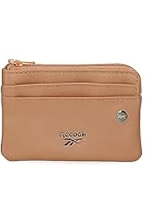 Reebok Switch Monedero Marrón 11x7x1,5 cms Piel
