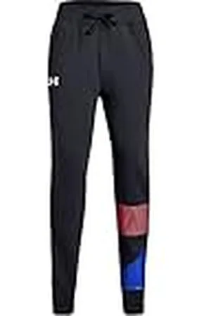 Under Armour Rival Jogger Pantalón, Niñas, Negro, M