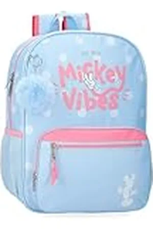 Disney Joumma Mickey Vibes Mochila Escolar Adaptable a Carro 30x38x12 cms Poliéster 13,68L