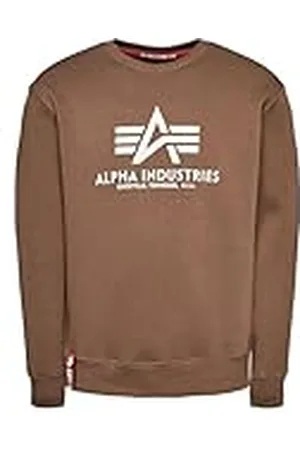 Alpha Industries Sudadera Basic para Hombre, , Extra-Small