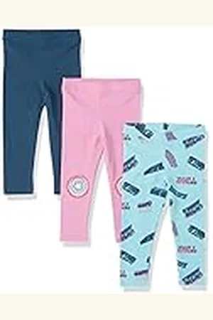 Amazon Disney | Marvel | Star Wars | Frozen | Princess Leggings Niña, Pack de 3, , 5 años