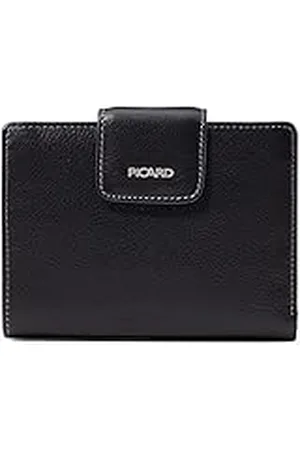 Picard LADYSAFE - Monedero para Mujer de Piel auténtica, con botón de presión, para Uso Diario, para Salir, , Talla única, Monedero
