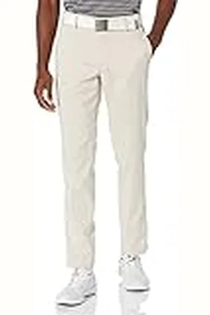 Amazon Pantalón de Golf Elástico de Corte Ceñido Hombre, , 33W / 29L