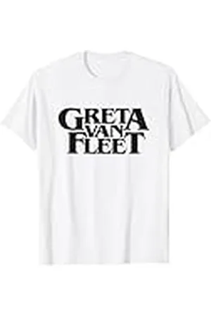 Greta Van Fleet Logotipo oficial de , color negro, Camiseta