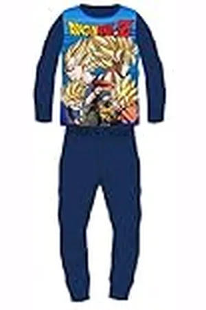 Disney Pijama 2 Piezas T Shirt + Pantalon Kid (2 à 8Años) Polar Dragon Ball Z Dulce Linda Caliente - Pack de 2: Conjunto Pijama Estampado Niña Niño Modelo DB Z 5204023-S1-4AÑOS