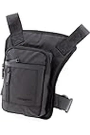 VOGART Dark, Equipaje Bolsa De Mensajero Adultos Unisex, (Black), Mediano