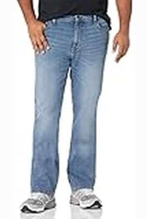 Amazon Vaqueros Acampanados de Corte Ajustado Hombre, , 35W / 34L