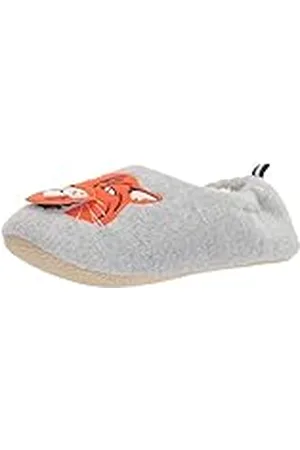 Joules JNR Slippet, Pantuflas, Gris (Wild Cats), Small