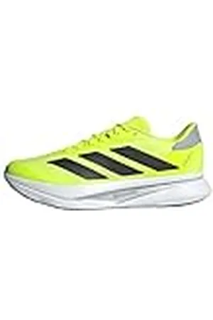 adidas Duramo SL 2 Running Shoes, Zapatillas para Correr Hombre, Lucid Lemon/Core Black/Halo Silver, 38 2/3 EU