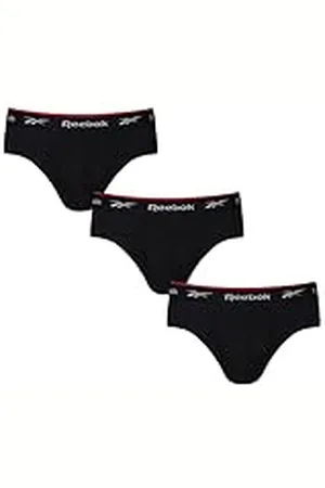 Reebok Hombres Calzoncillo Paquete de 3 Grande