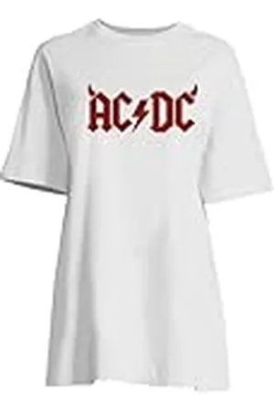 AC/DC Woacdcrbt001 Camisón, , S para Mujer