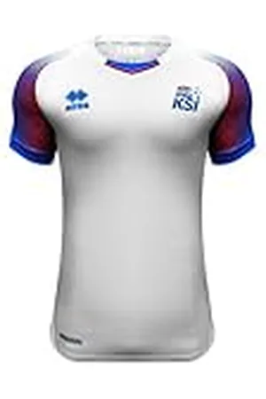 Errea Hombre Island Away visitante. WM 2018 Camiseta de fútbol, Hombre, SMKI6C05130IN, , Large