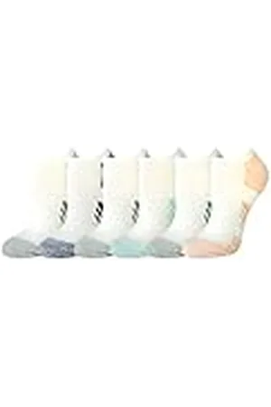 Amazon Calcetines Deportivos Invisibles de algodón Acolchados Transpirables y cómodos de Alto Rendimiento Mujer, 6 Pares, , 36-39.5