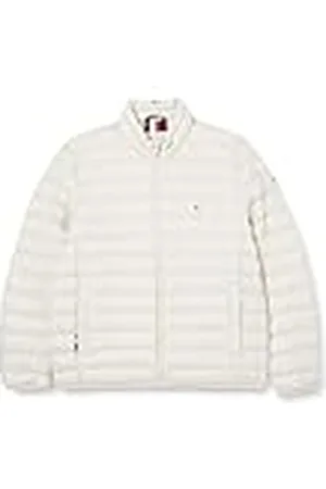 Tommy Hilfiger Cazadora acolchada Hombre Cl Stand Collar Jacket Chaqueta de entretiempo, Beige (Beige), M