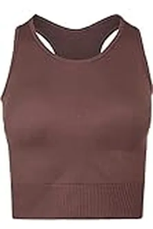 Athlecia Flow - Brasier Deportivo (Rosa quemada), Talla S