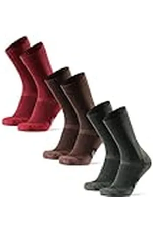 DANISH ENDURANCE Calcetines Antiampollas Senderismo de Lana Merino, 3 Pack, Calcetines Senderismo, Trekking, , 43-47