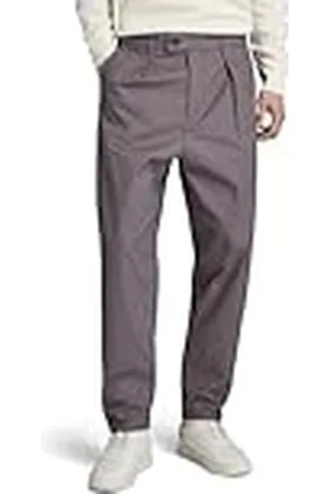 G-Star Para Hombre Pantalones Unisex Pleated Chino Relaxed, , 29W / 32L