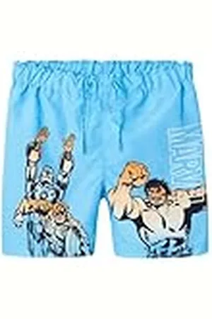 NAME IT Nkmmakavel Marvel Swimshorts Mar Bañador Corto, , 140 para Niños