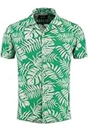 Key Largo MSH Habana Shortsleeve Camisas, , M para Hombre