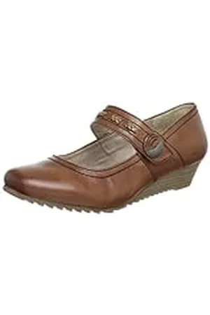Jana Fashion 8-8-24311-20 - Zapatos de Vestir de Cuero para Mujer, Color marrón, Talla 37.5