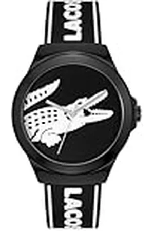 Lacoste Reloj Analógico de Cuarzo para Hombre Colección NEOCROC con Correa de Silicona Negra - 2011185