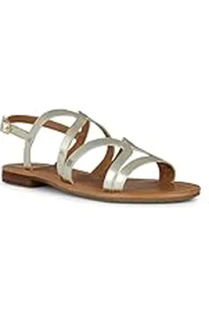 Geox D Sozy S Y, Sandalia Plana Mujer, , 39 EU