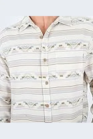 Hurley Portland Organic Flannel SS Camisa, , S para Hombre