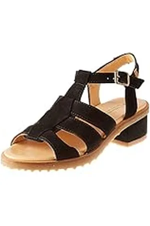 El Naturalista Sabal, Sandalia con talón Mujer, Black, 37 EU