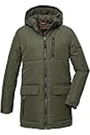 Killtec Niño Parka acolchada con capucha/chaqueta de invierno repelente al agua KOW 135 BYS QLTD PRK, , 128, 39877-000