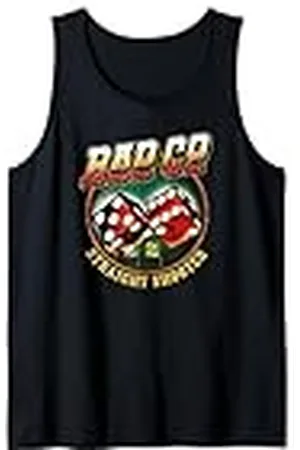 Bad Company Logotipo de dados Straight Shooter de Camiseta sin Mangas
