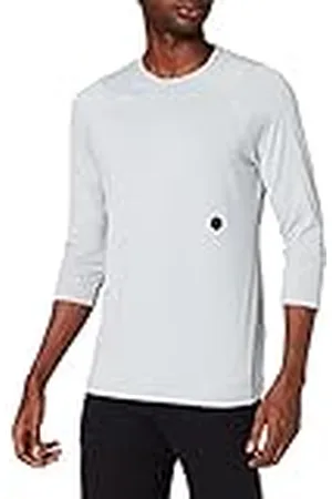 Under Armour UA Rush Camiseta de Hombre con Mangas de Tres Cuartos, cómoda Ropa para Gimnasio con tecnología Rush, Camiseta Transpirable Ajustada