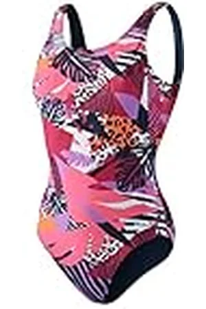 Speedo Allover U-Back Bañador Mujer, ,28