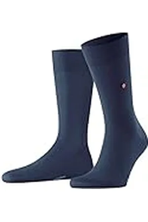 Burlington Lord M SO algodón estampado 1 par, Calcetines Hombre, Azul (Marine 6120), 46/50 EU