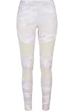 Urban classics Mallas para mujer Camo Tech Mesh, Leggings, Mujer, Morado (Camuflaje), M