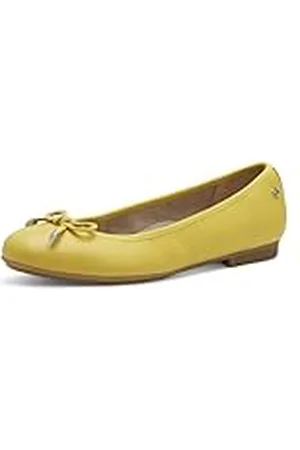 Tamaris Comfort Damen Ballerinas aus Leder mit Schleife, Zapatos Tipo Ballet Mujer, , 37 EU
