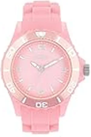 QS by s.Oliver Reloj de Pulsera para niñas Reloj de Cuarzo analógico, con Correa de Silicona, Rosa, 3 Bar Resistente al Agua, Viene en Caja de Regalo, 2036502
