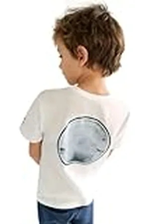 ECOALF Camiseta Niño Tierralf, de Algodón, Tejido Reciclado, Camiseta Algodón Niño, Camiseta de Manga Corta, Camiseta Básica, Talla 12 años, Color