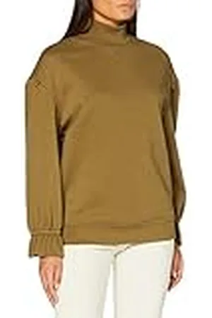 Urban classics Ladies Turtleneck Crew Sudadera, Midground, M para Mujer