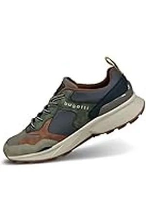 Bugatti 342-ag402-schnürer,Taupe/Multicolour, Zapatos con Cordones Hombre, , 44 EU