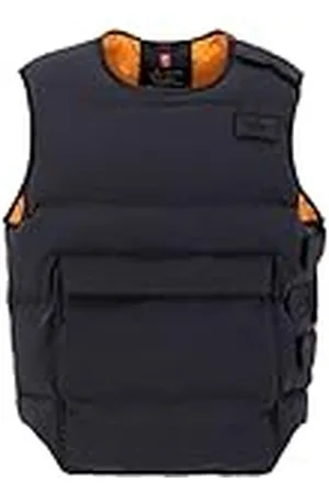 Alpha Industries Chaleco Protector Puffer para Hombre, Black, XL